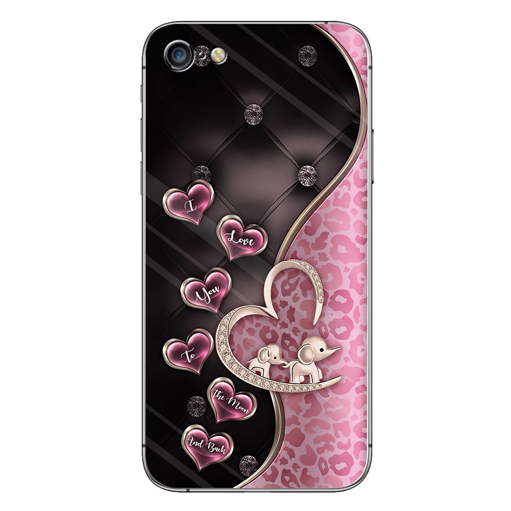 I Love You - Mother's day Elephant Phone Case