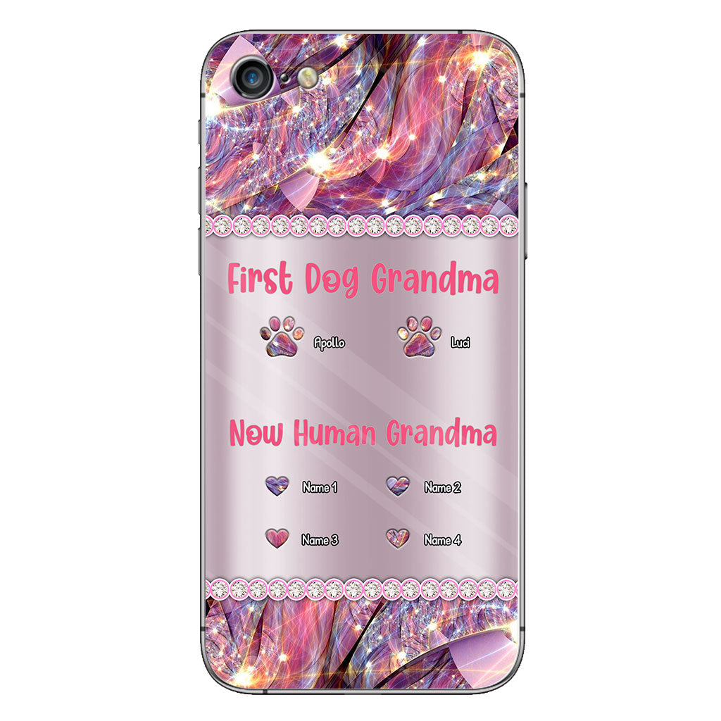 Dog Grandma Human - Personalized Mother's Day Phone Case