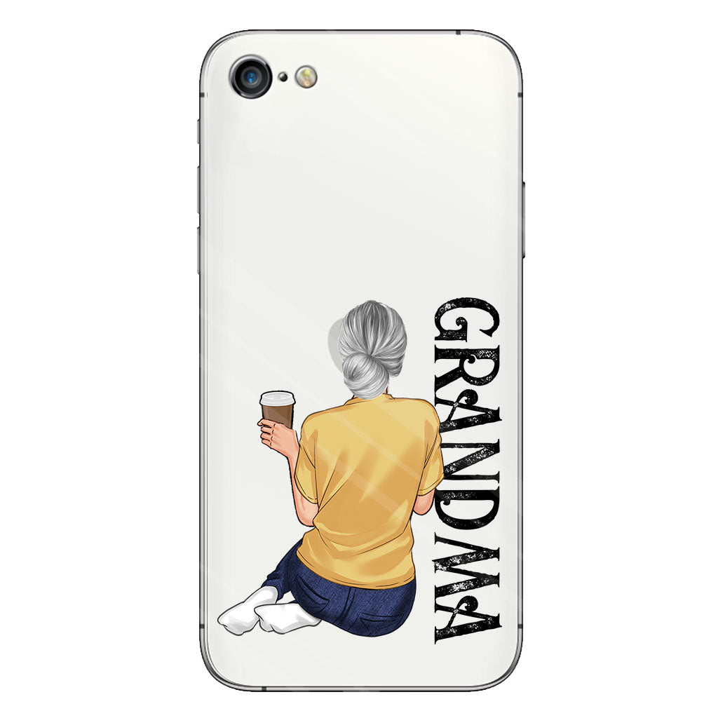 Best Nana Ever - Personalized Grandma Clear Phone Case