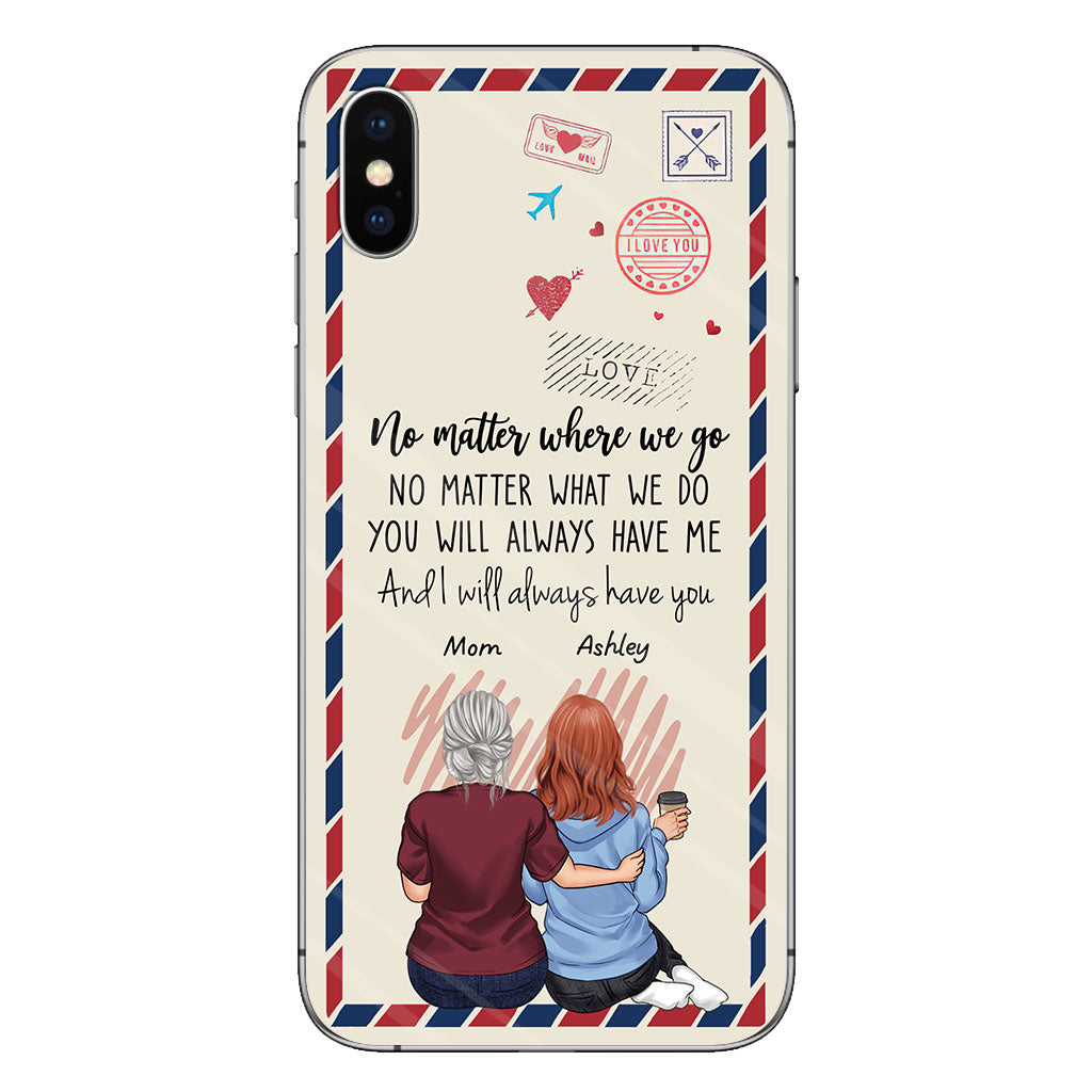 Mother And Daughter - Personalized Mother Phone Case