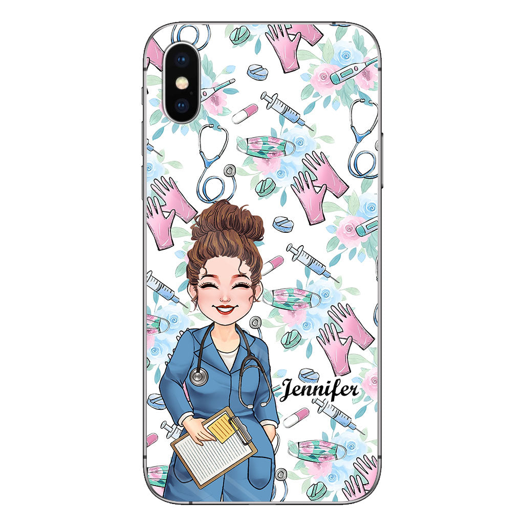 Nurse Work - Personalized Nurse Phone case