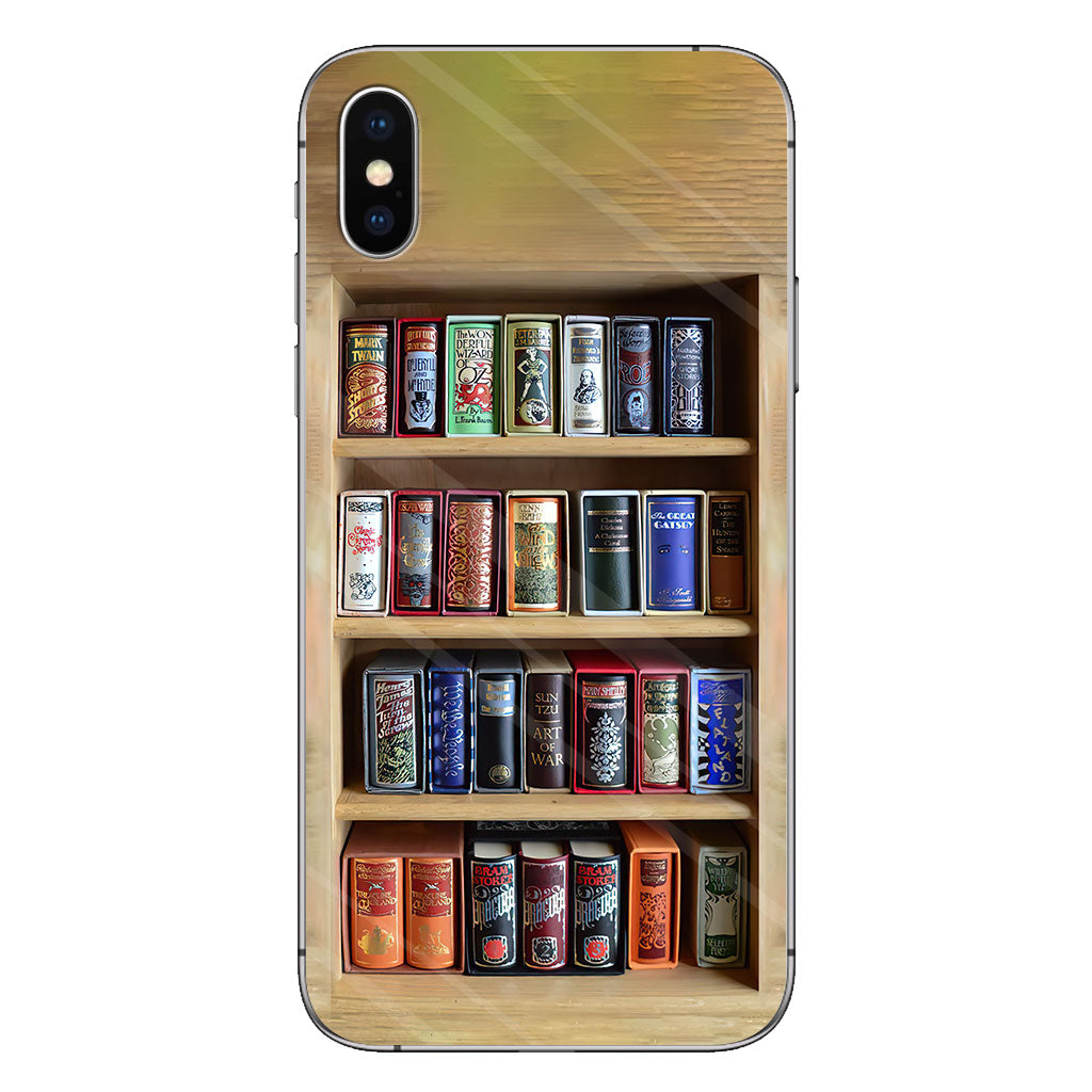 I Read Books And I Know Things - Book Phone Case