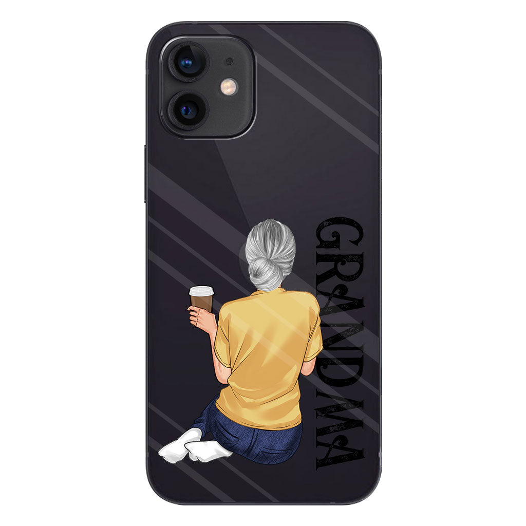 Best Nana Ever - Personalized Grandma Clear Phone Case