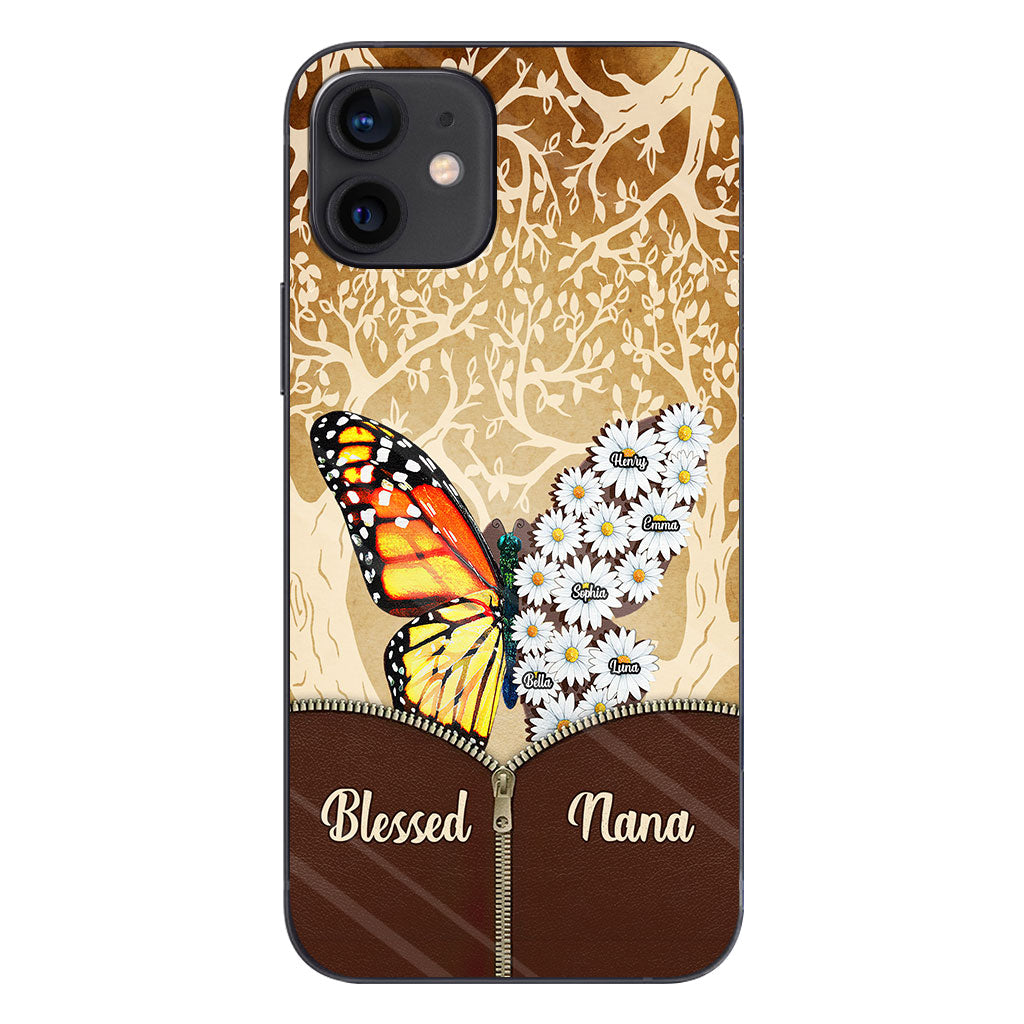 Butterfly Daisy - Personalized Grandma Phone case