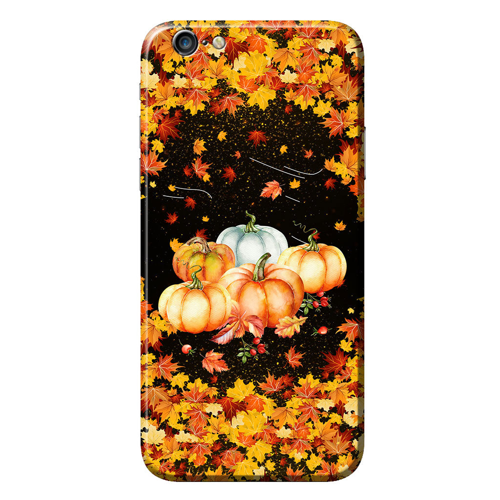 Autumn Cat Personalized Phone Case