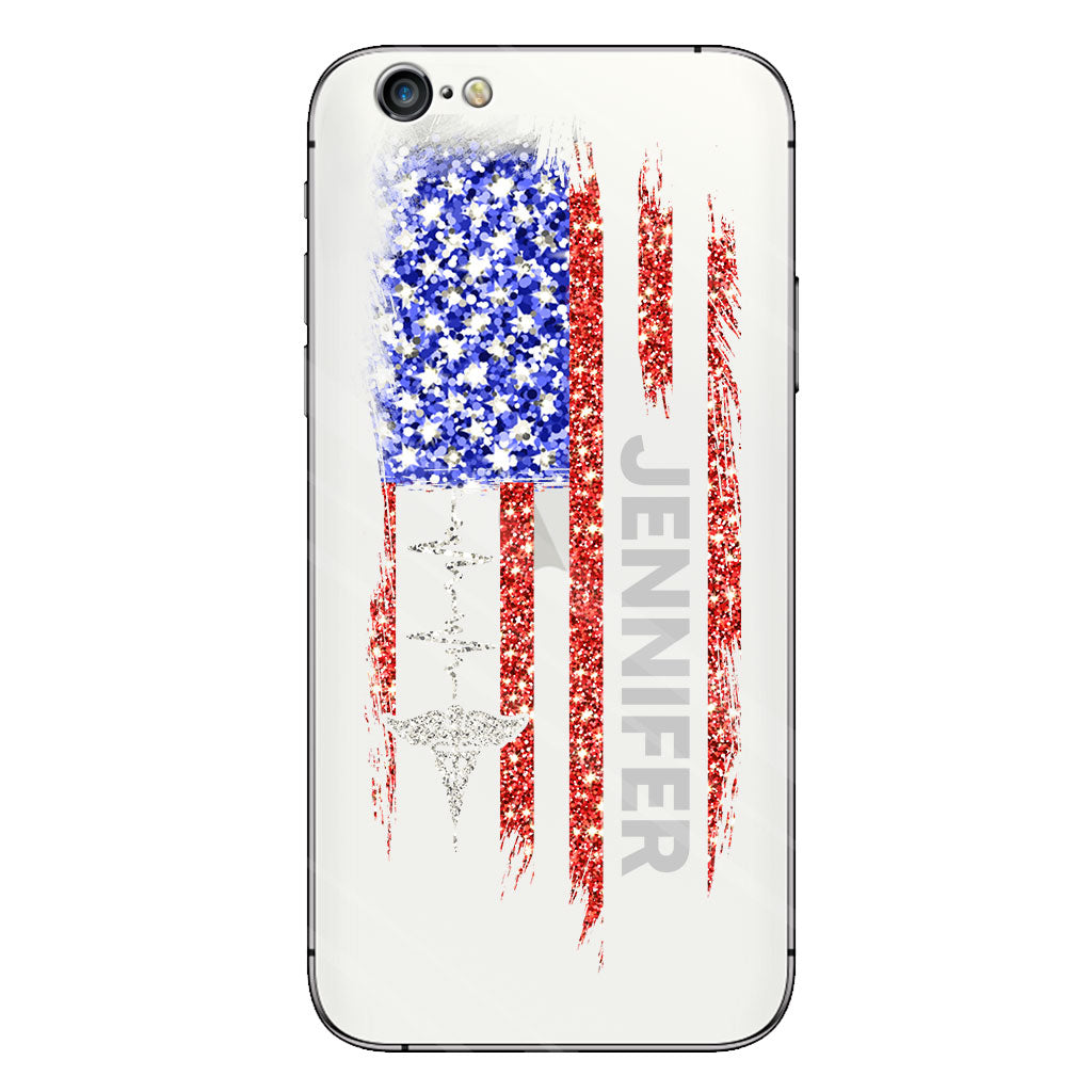 Nurse Life - Personalized Nurse Clear Phone Case