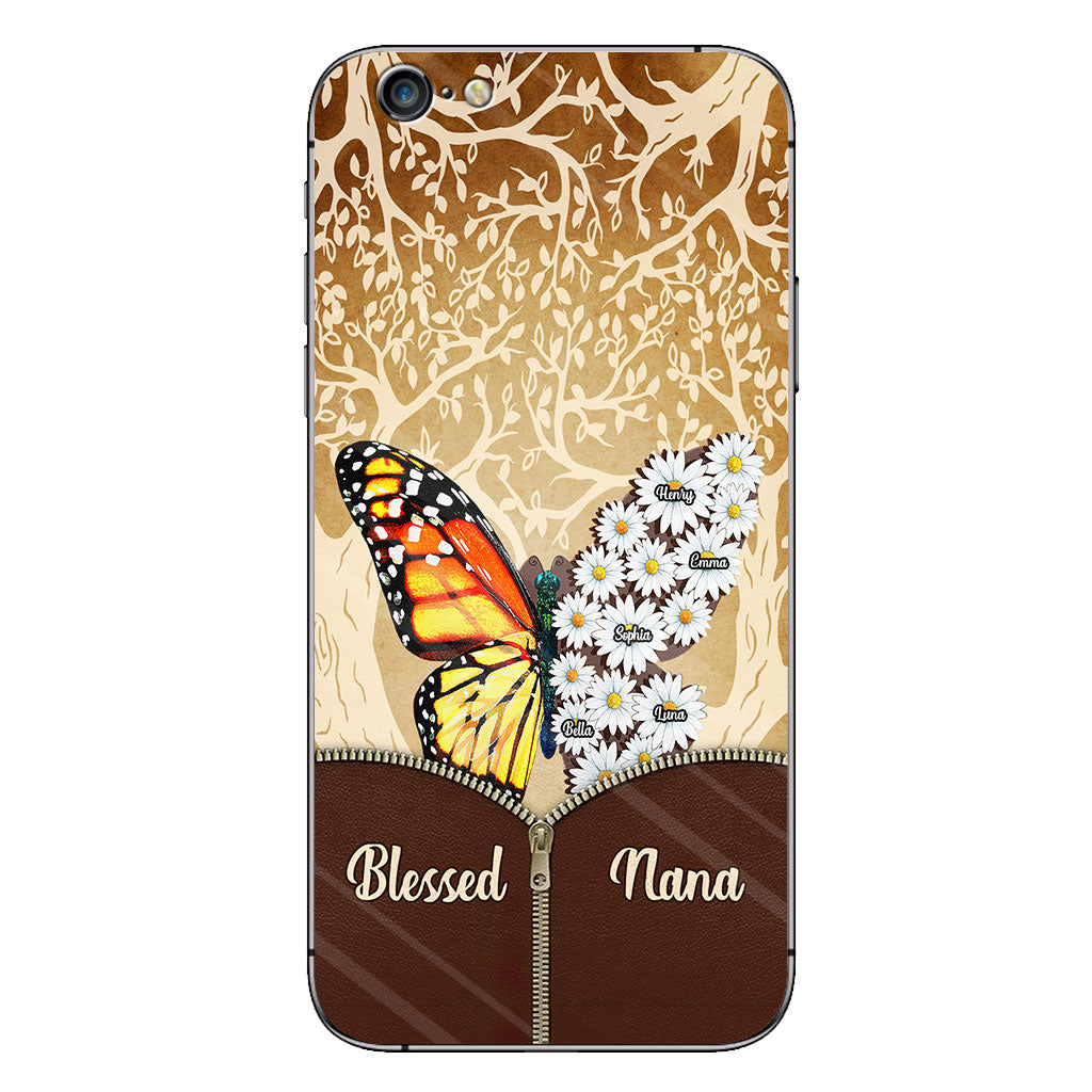 Butterfly Daisy - Personalized Grandma Phone case