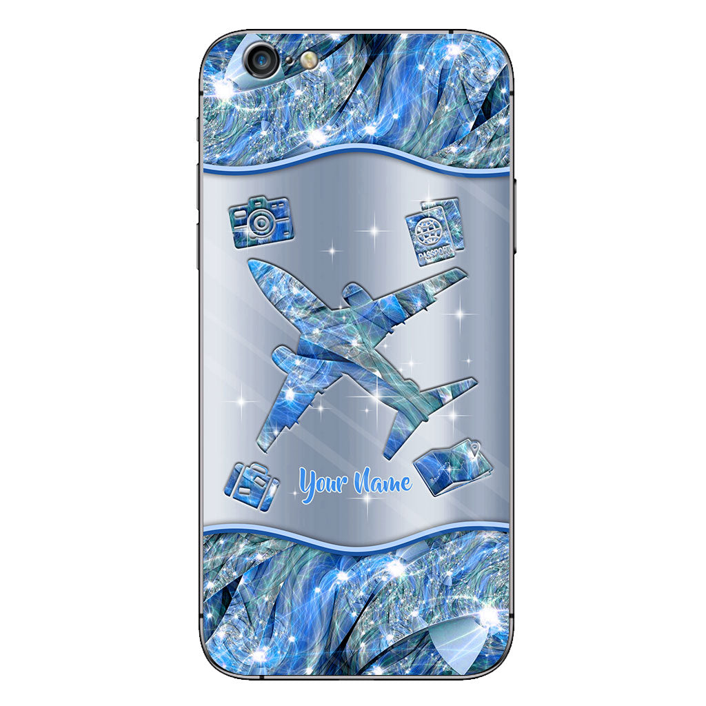 Travel The World - Personalized Travelling Phone Case