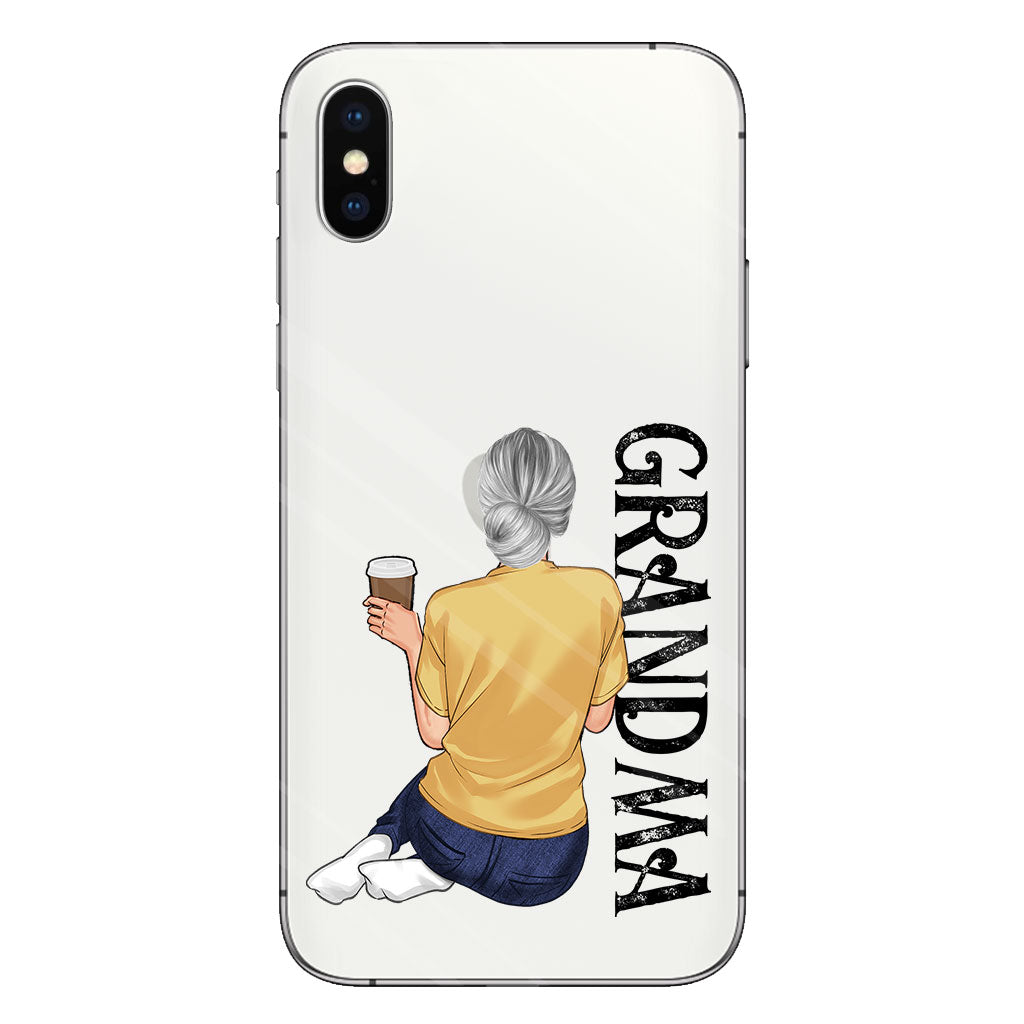 Best Nana Ever - Personalized Grandma Clear Phone Case