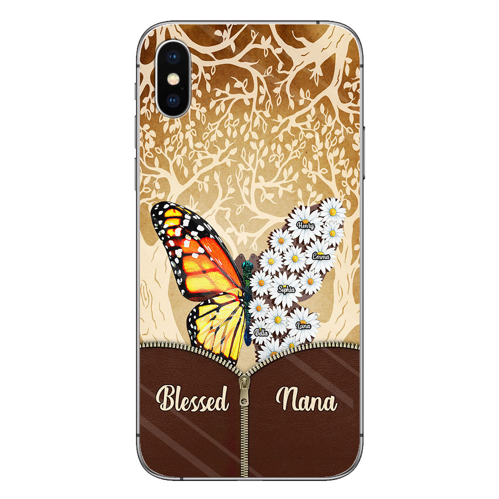 Butterfly Daisy - Personalized Grandma Phone case