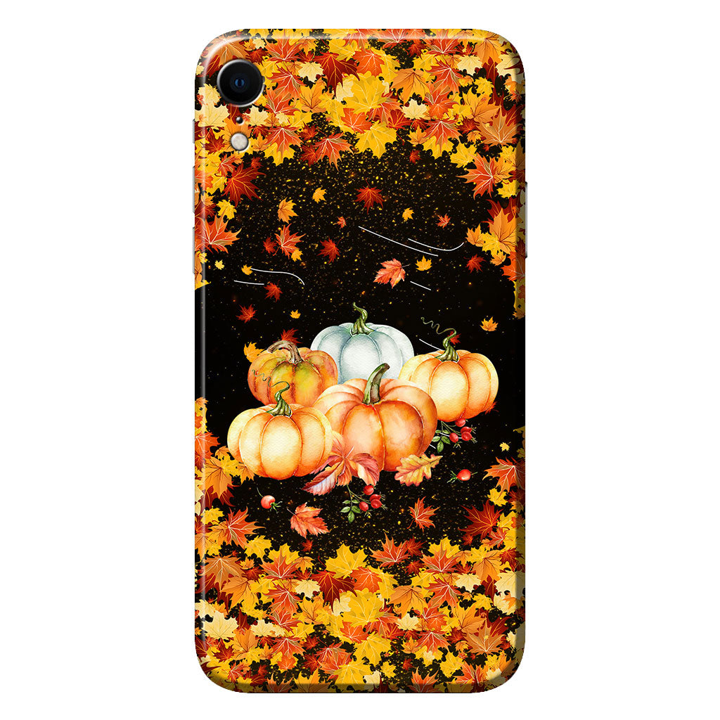 Autumn Cat Personalized Phone Case