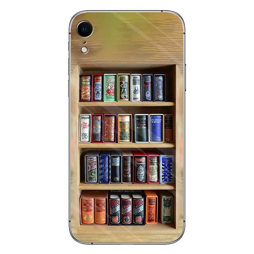 I Read Books And I Know Things - Book Phone Case