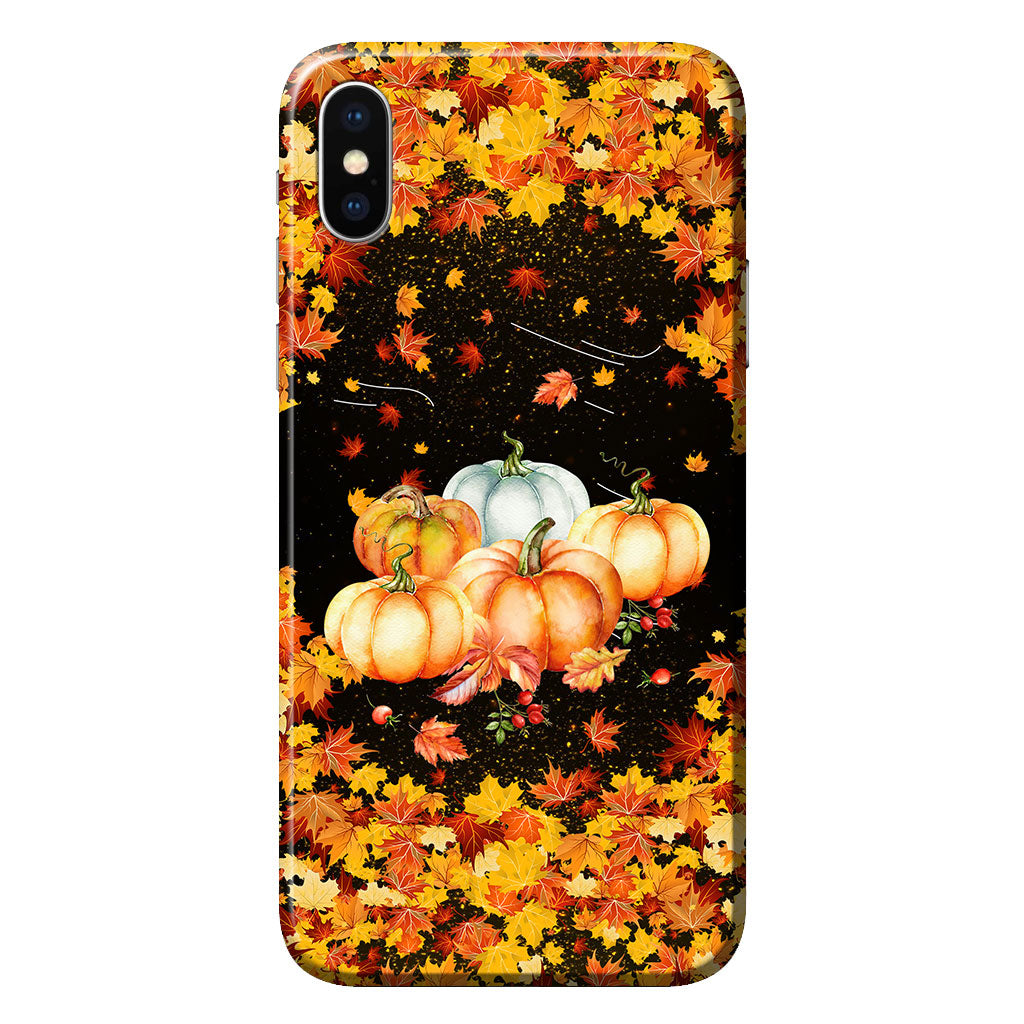 Autumn Cat Personalized Phone Case