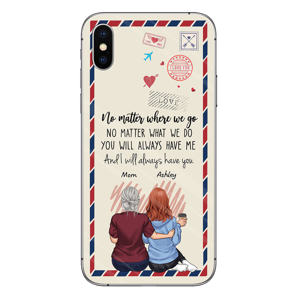 Mother And Daughter - Personalized Mother Phone Case