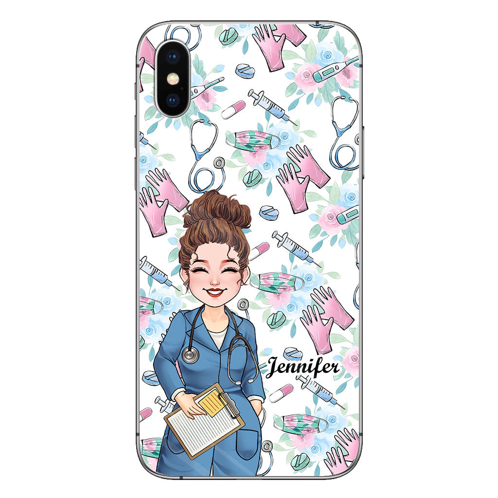 Nurse Work - Personalized Nurse Phone case