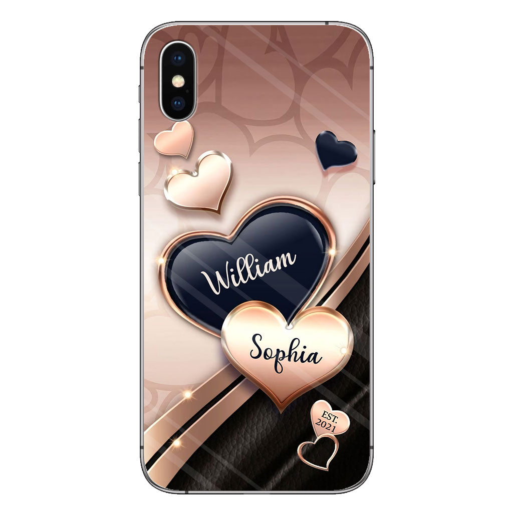 When We Have Each Other We Have Everything - Personalized Couple Phone Case