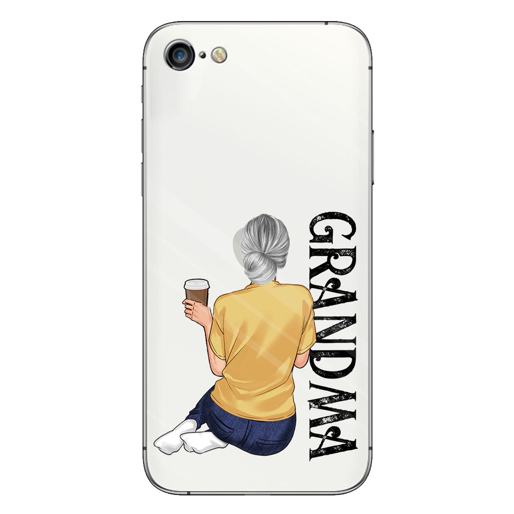 Best Nana Ever - Personalized Grandma Clear Phone Case