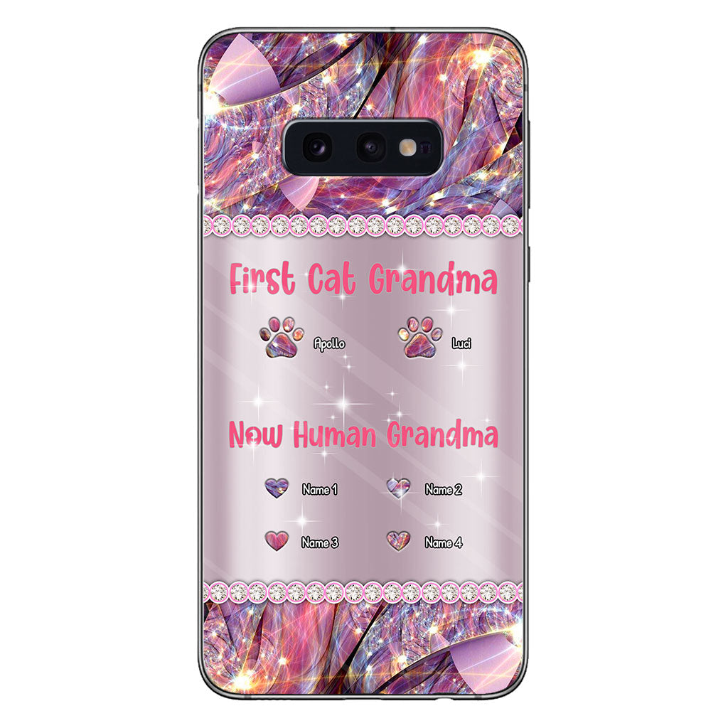 Cat Grandma Human - Personalized Mother's Day Phone Case