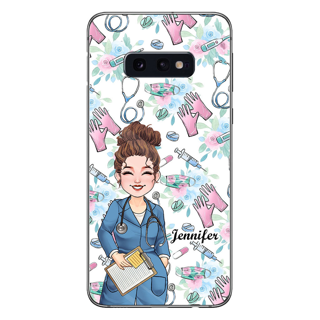 Nurse Work - Personalized Nurse Phone case