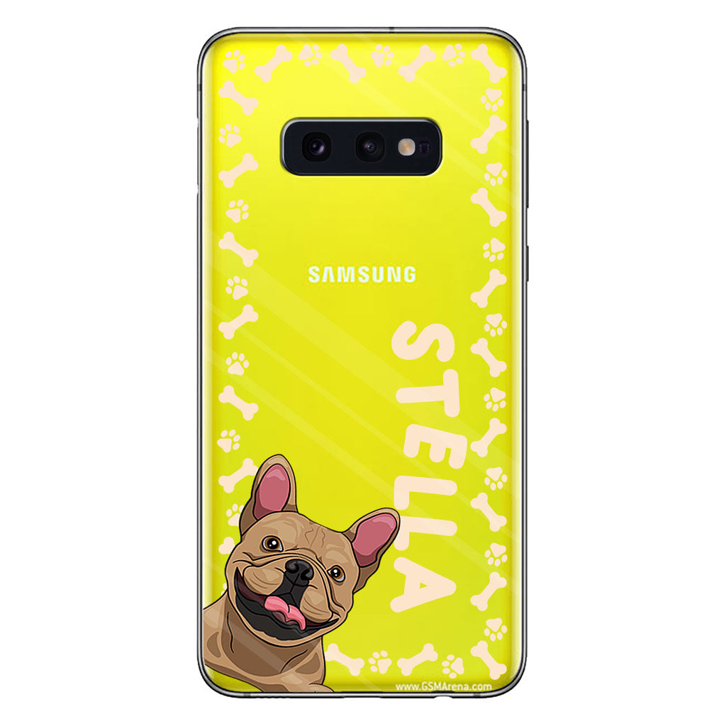 Life Is Better With Pets - Personalized Dog Clear Phone Case