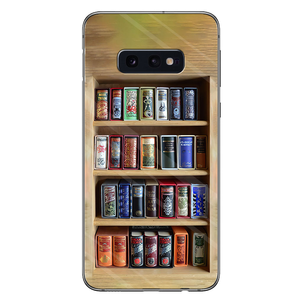 I Read Books And I Know Things - Book Phone Case