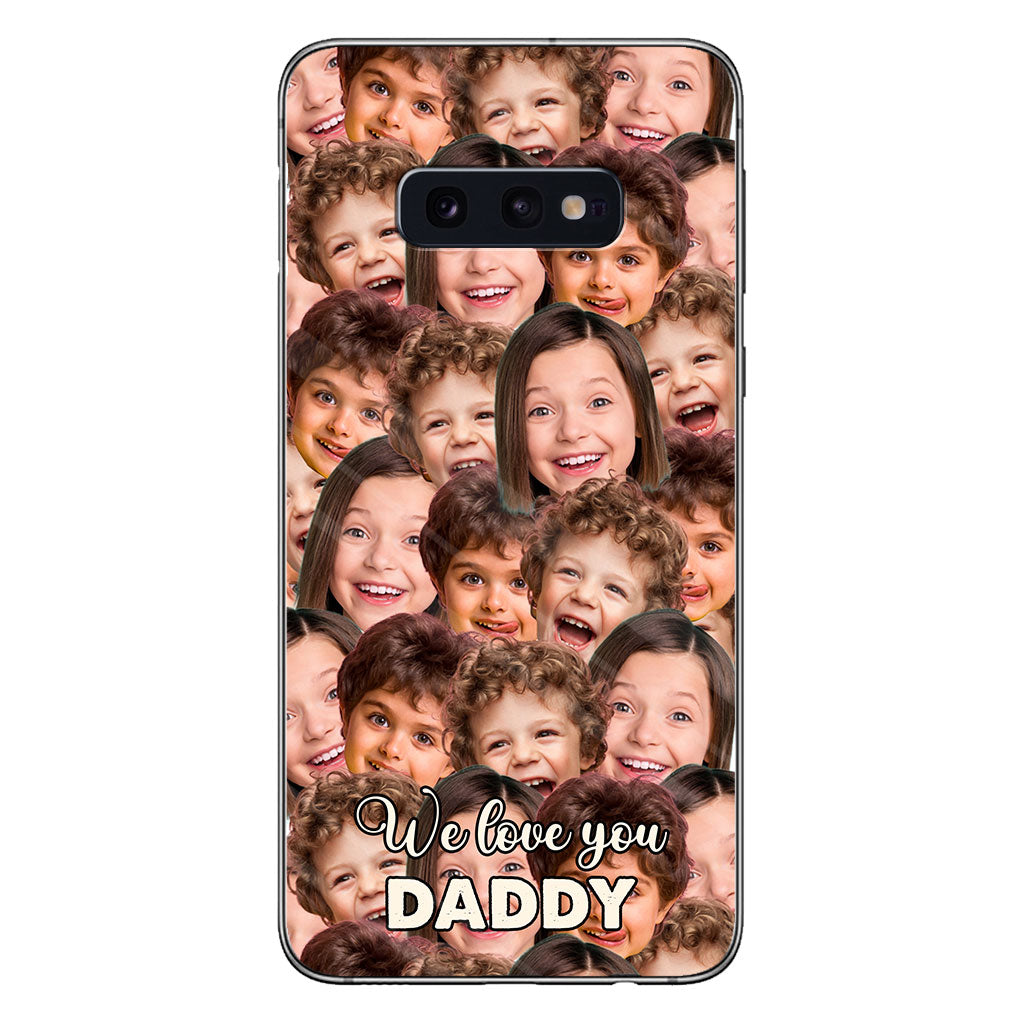 Love You Dad - Gift for dad, grandma, grandpa, mom, uncle, aunt, brother, sister, son, daughter, granddaughter, grandson, husband, wife, boyfriend, girlfriend - Personalized Phone Case