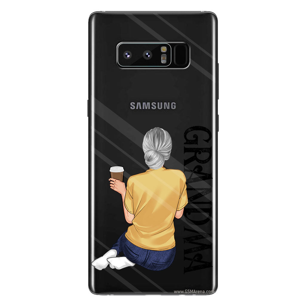 Best Nana Ever - Personalized Grandma Clear Phone Case