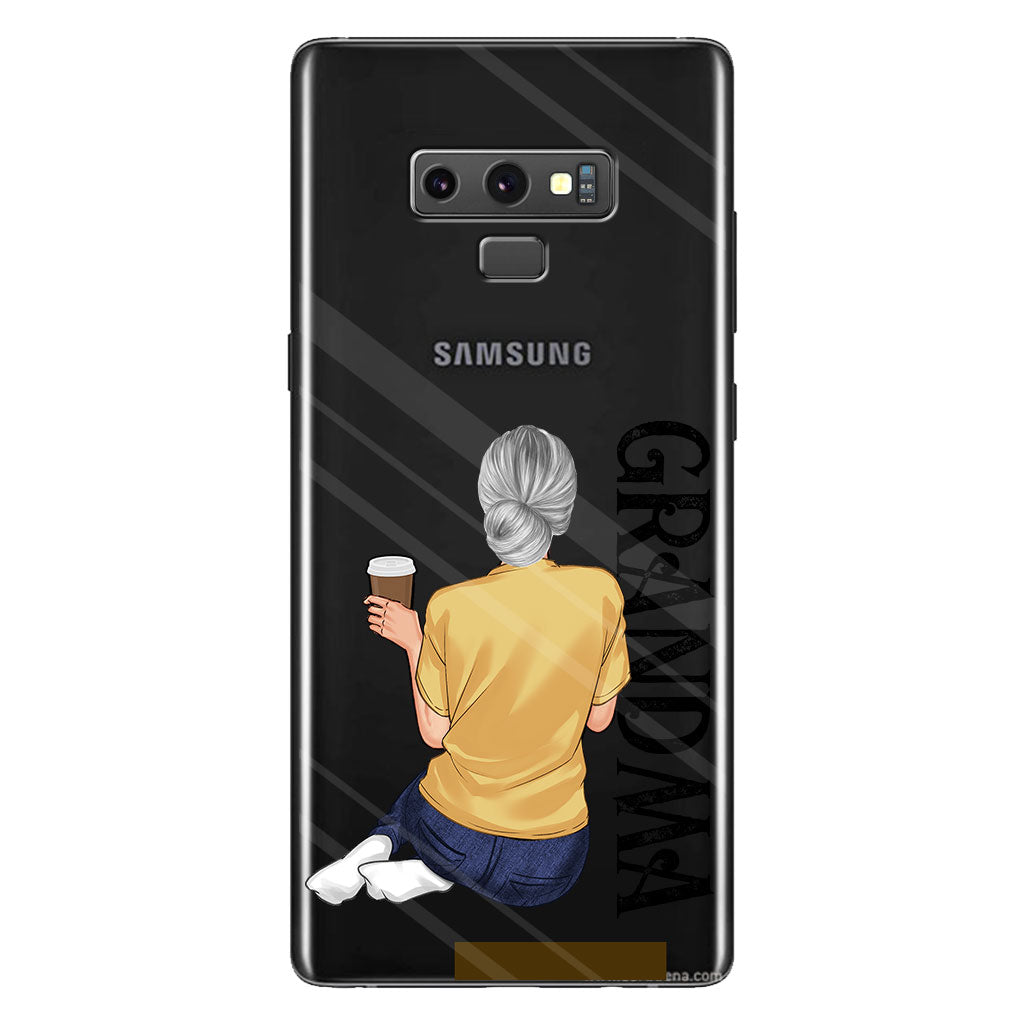 Best Nana Ever - Personalized Grandma Clear Phone Case