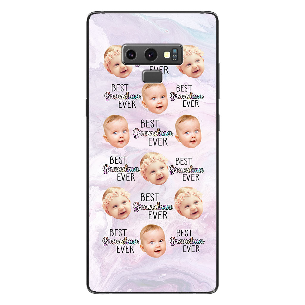 Best Grandma Mom Ever - Gift for grandma, mom, grandma, aunt - Personalized Clear Phone Case