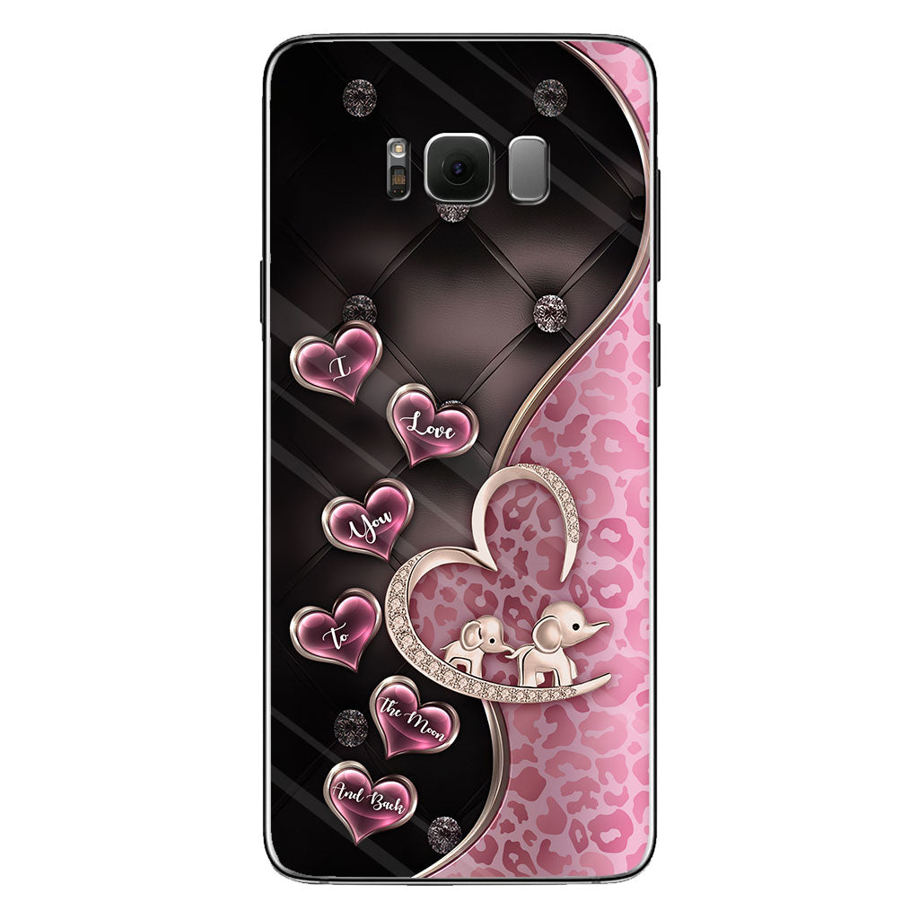 I Love You - Mother's day Elephant Phone Case