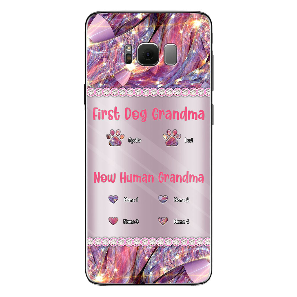 Dog Grandma Human - Personalized Mother's Day Phone Case