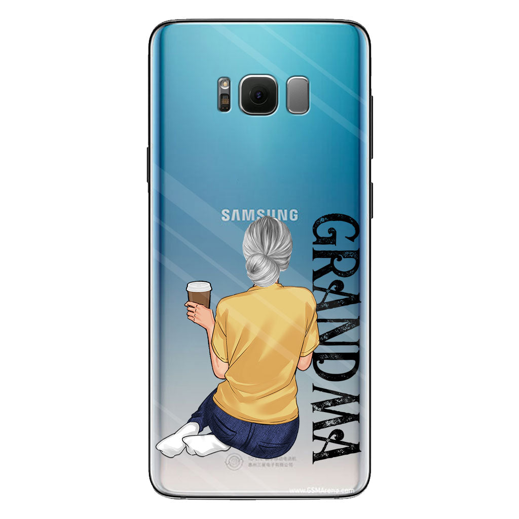 Best Nana Ever - Personalized Grandma Clear Phone Case