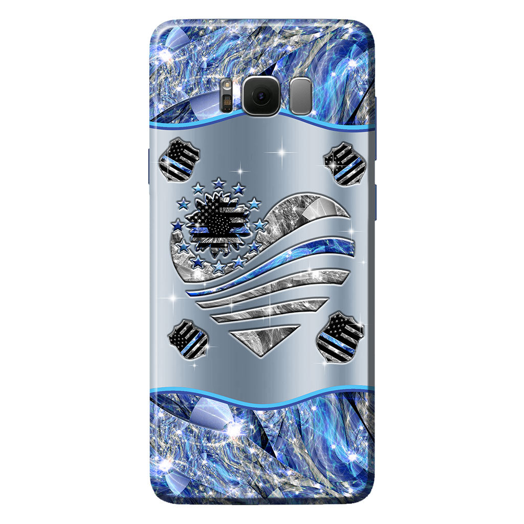 Supporting The Paws - Police Officer Personalized  Phone Case