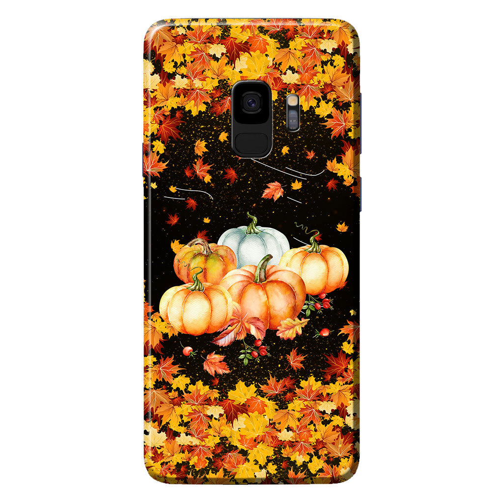 Autumn Cat Personalized Phone Case