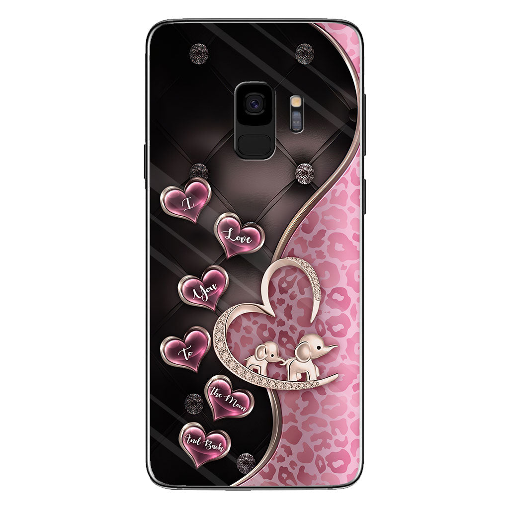 I Love You - Mother's day Elephant Phone Case