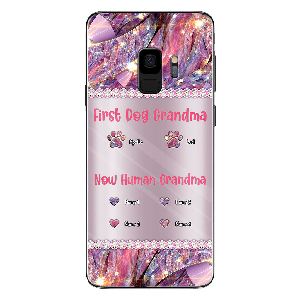 Dog Grandma Human - Personalized Mother's Day Phone Case