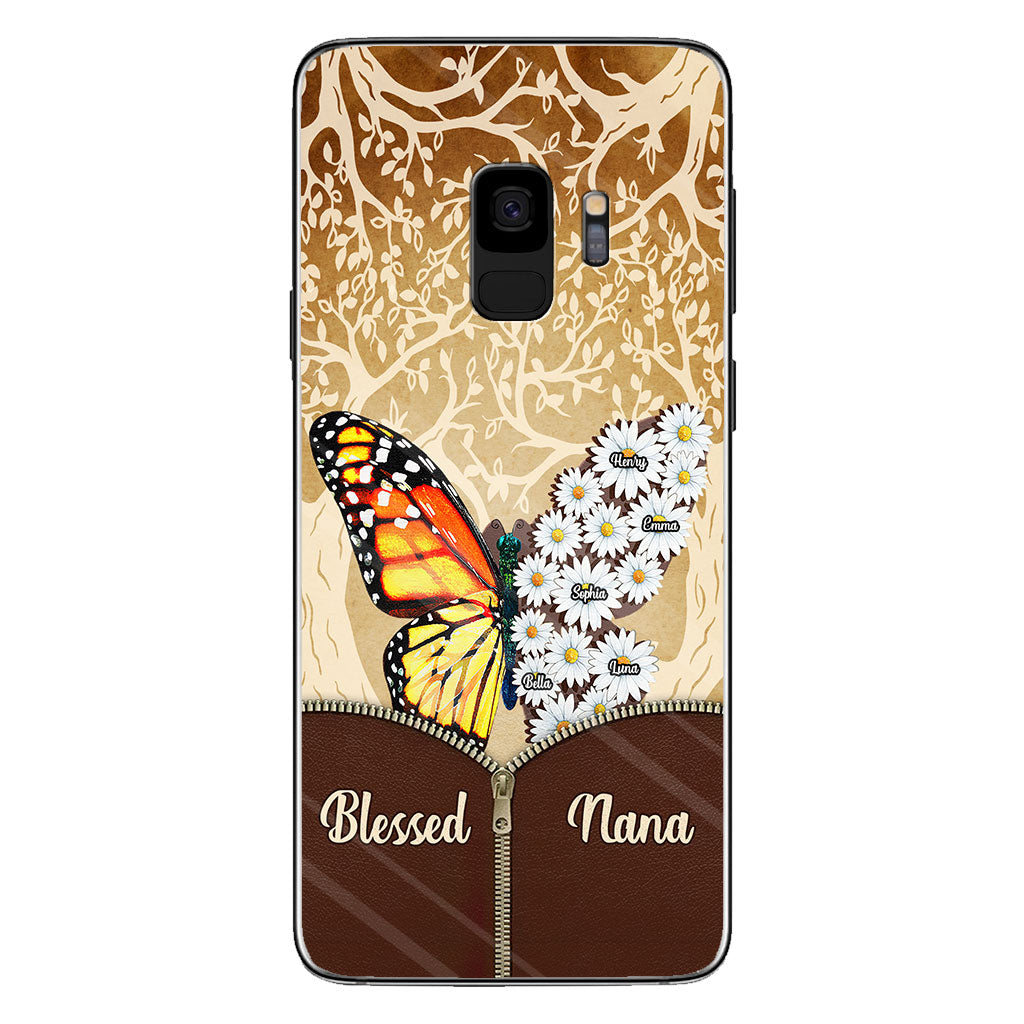 Butterfly Daisy - Personalized Grandma Phone case