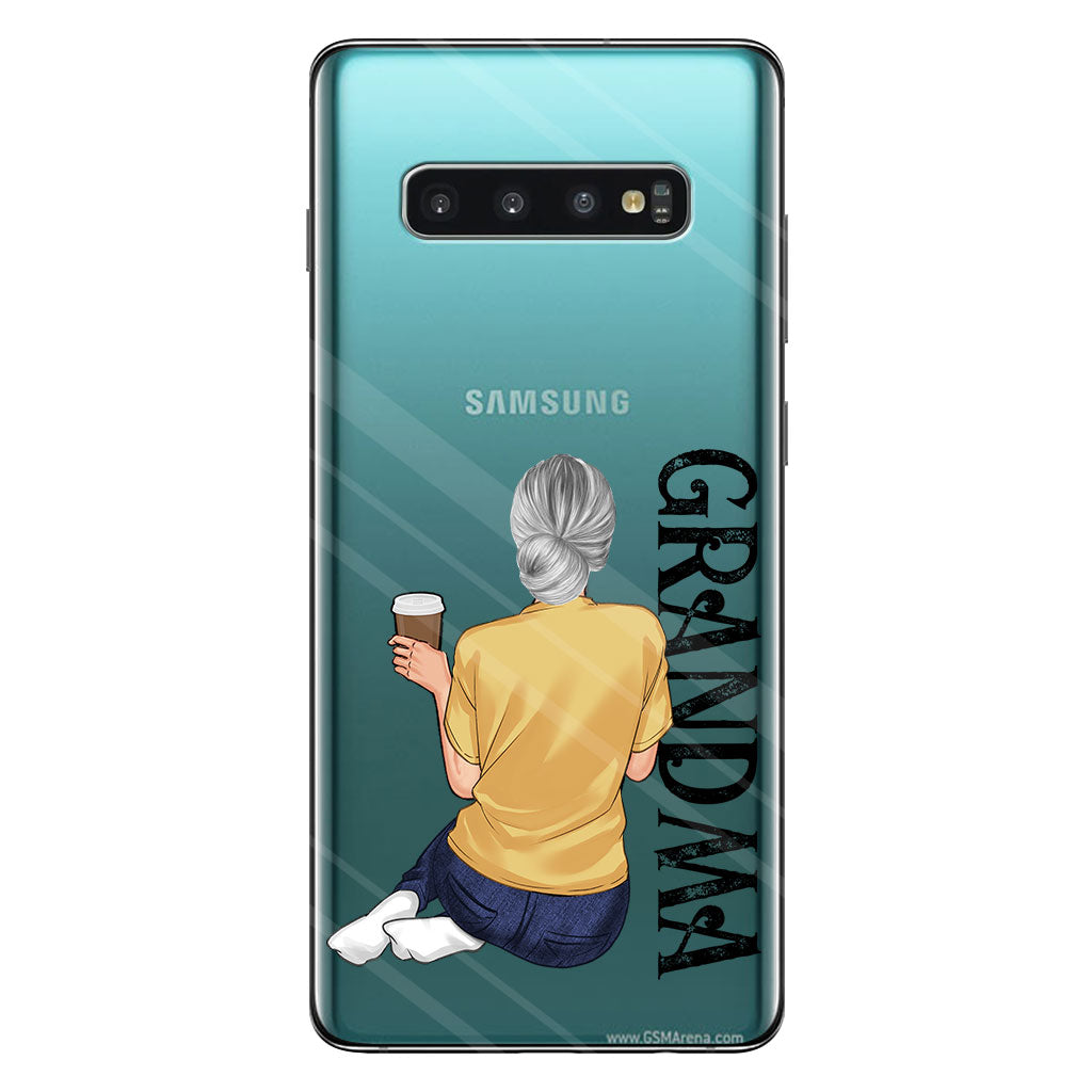 Best Nana Ever - Personalized Grandma Clear Phone Case