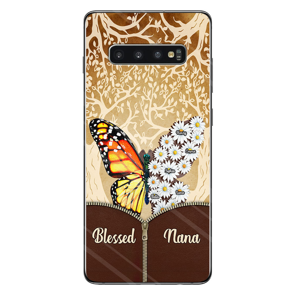 Butterfly Daisy - Personalized Grandma Phone case