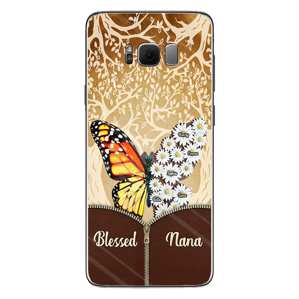 Butterfly Daisy - Personalized Grandma Phone case