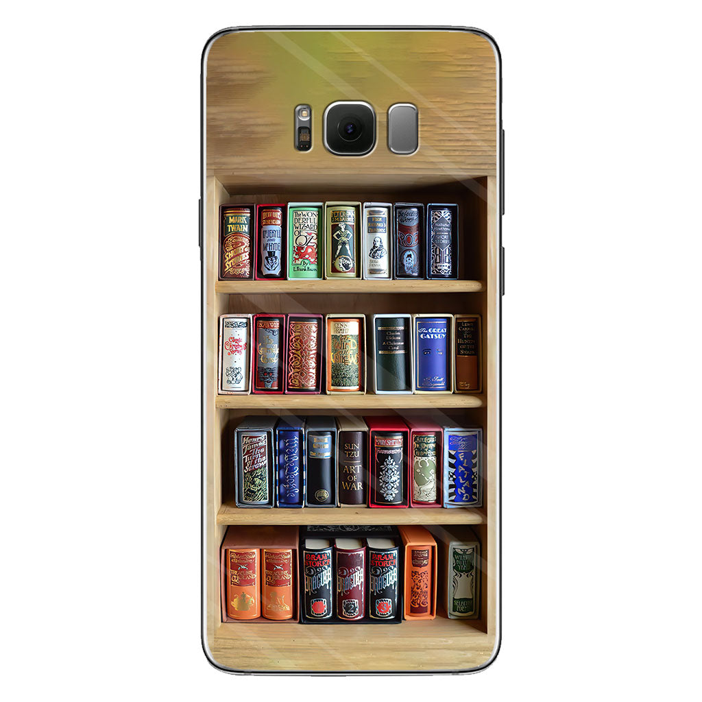 I Read Books And I Know Things - Book Phone Case