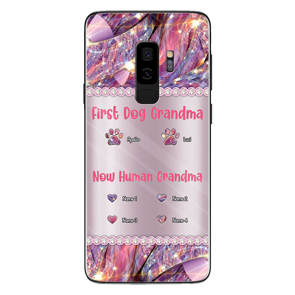Dog Grandma Human - Personalized Mother's Day Phone Case