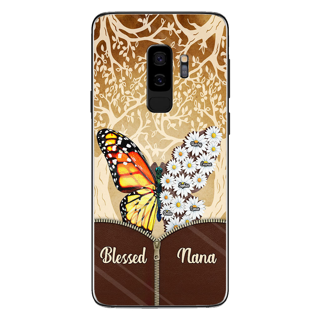 Butterfly Daisy - Personalized Grandma Phone case