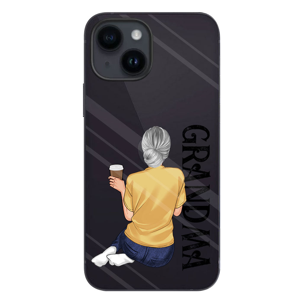 Best Nana Ever - Personalized Grandma Clear Phone Case