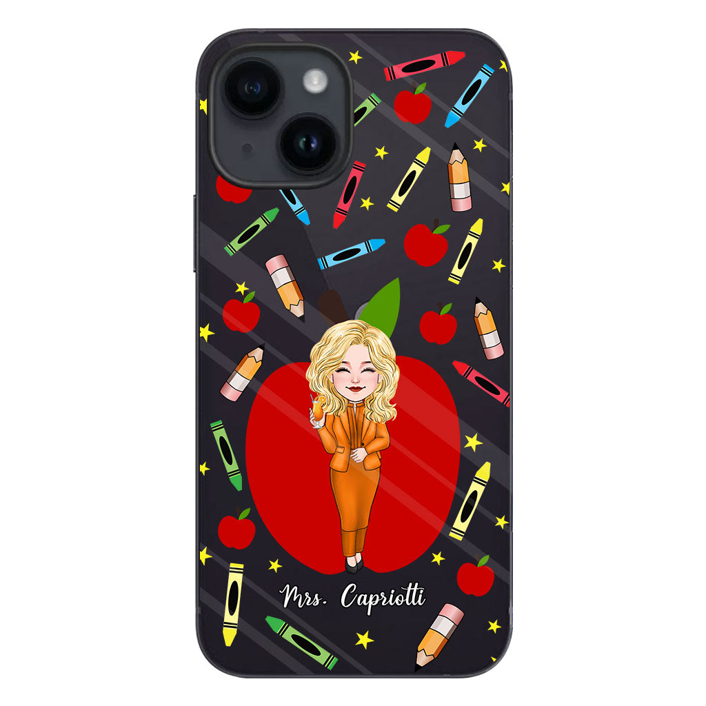 Thank You Teacher - Personalized Teacher Clear Phone Case